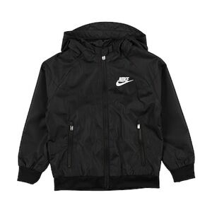 Nike Charcoal Hooded Windbreaker